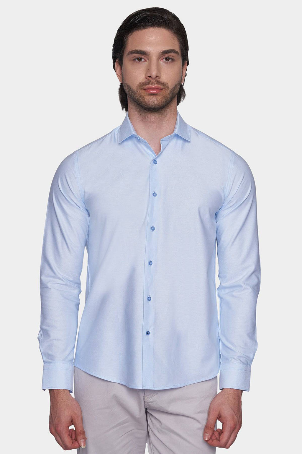 Father’s Day Premium Cotton Dress Shirt (Sky)