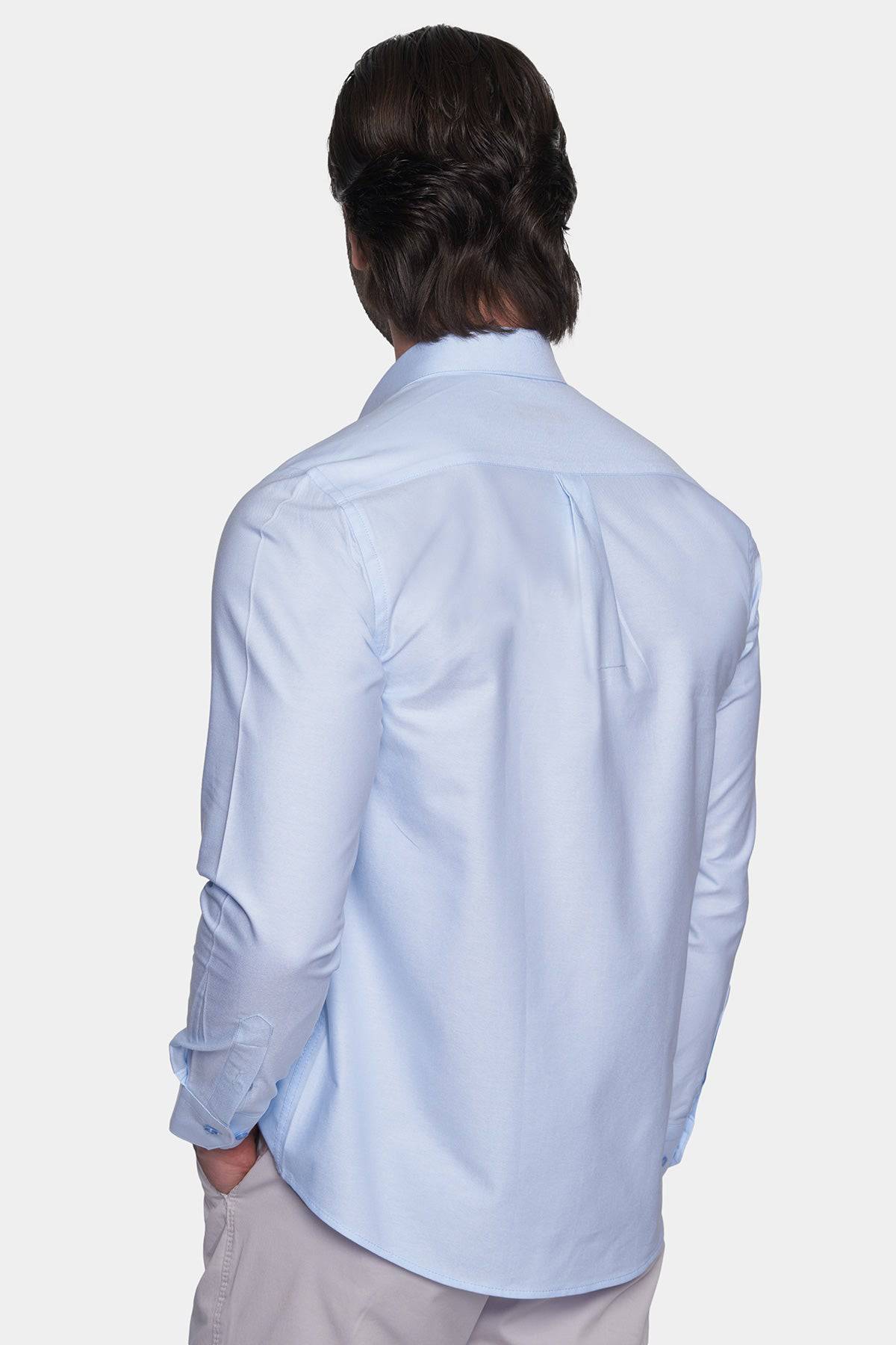 Father’s Day Premium Cotton Dress Shirt (Sky)