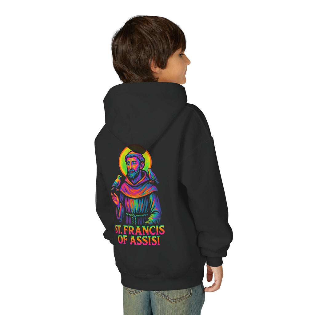 St. Francis | Kids Catholic Hoodie | Peace & Creation