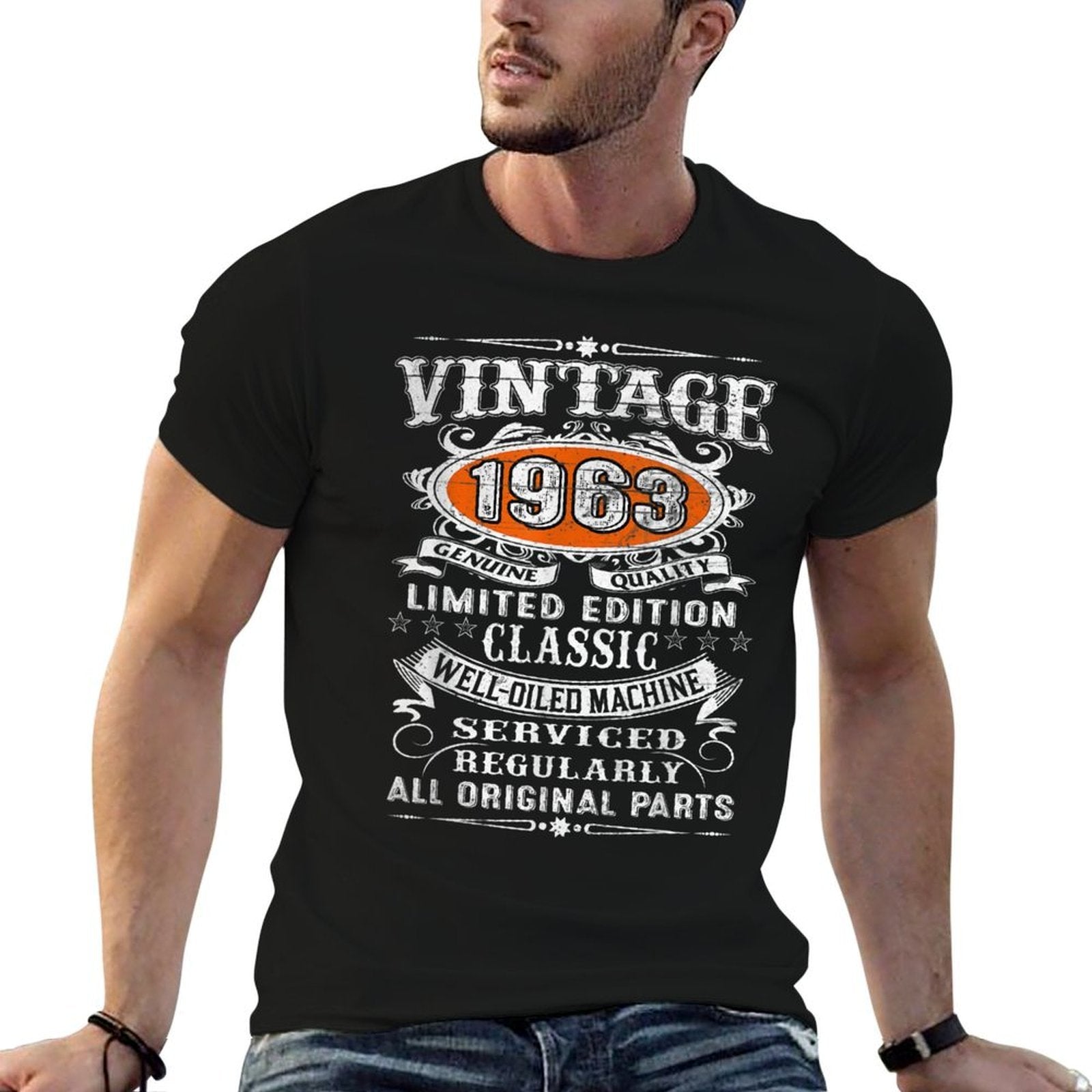 Mens Vintage 1963 Limited Edition Classic 60th Birthday  Classic T-Shirt