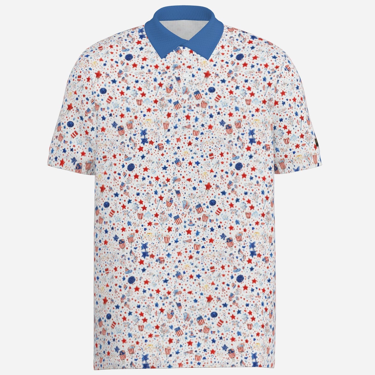 4th of July Party Performance Golf Polo