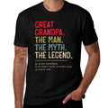 Great Grandpa The Man The Myth The Legend for Grandpa  Versatile T-Shirt