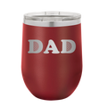 Golf Dad Wine Cup | Maroon