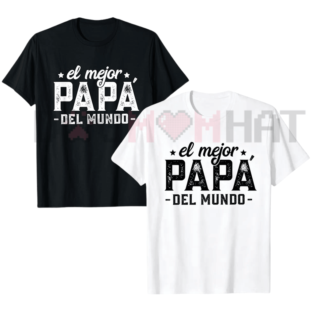 Men's "Best Dad in the World" Spanish Heritage T-Shirt
