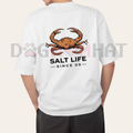 Coastal Vintage Crab Maritime T-Shirt