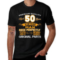 Funny Party 50th Vintage Man Birthday Gift For All  Slim-fit Cut T-Shirt