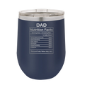 Dad Nutrition Wine Cup | Navy