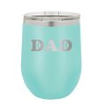 Tennis Dad Wine Cup | Teal