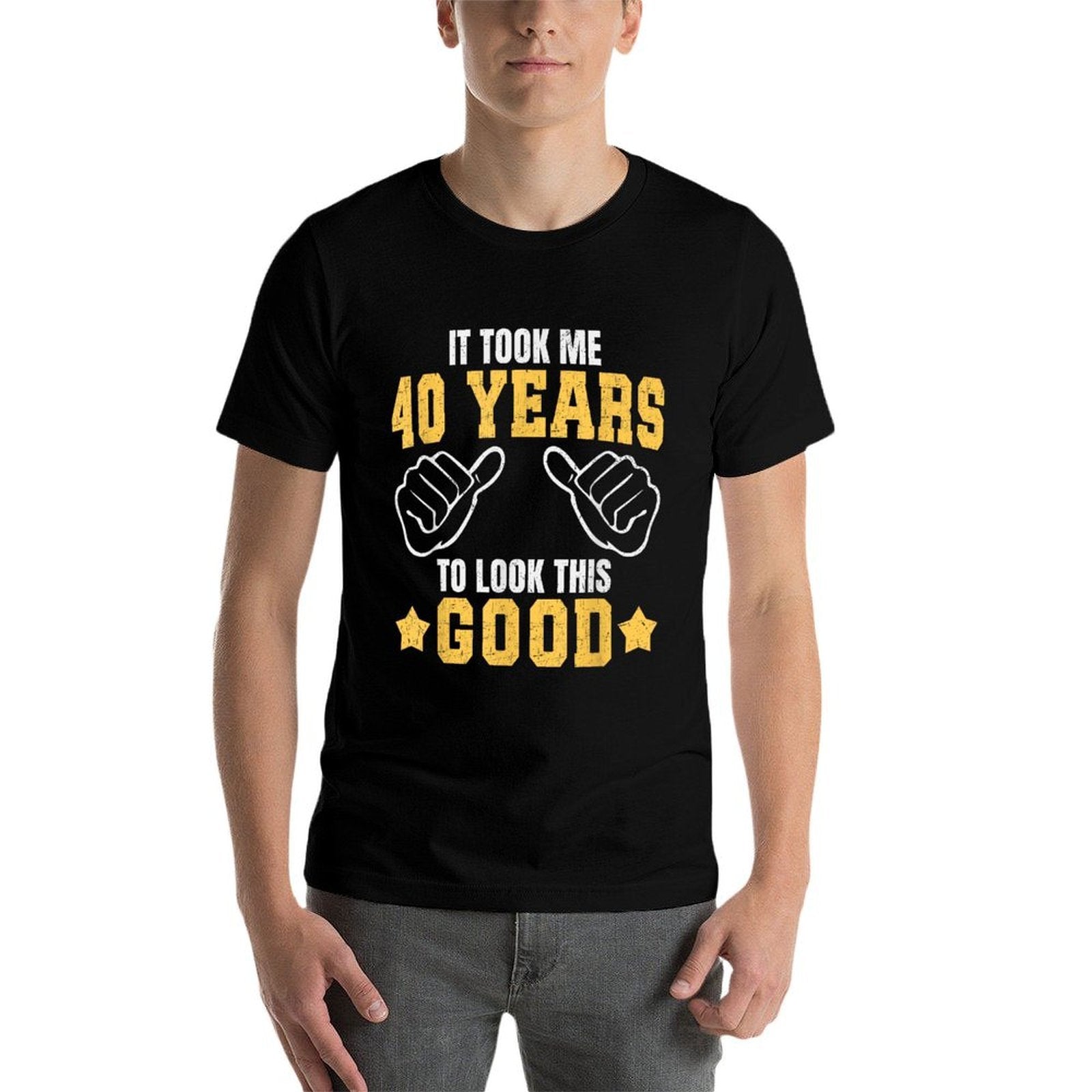Vintage 40 Birthday Decorations Men 40yr 1985 40th Birthday  Stretchy T-Shirt
