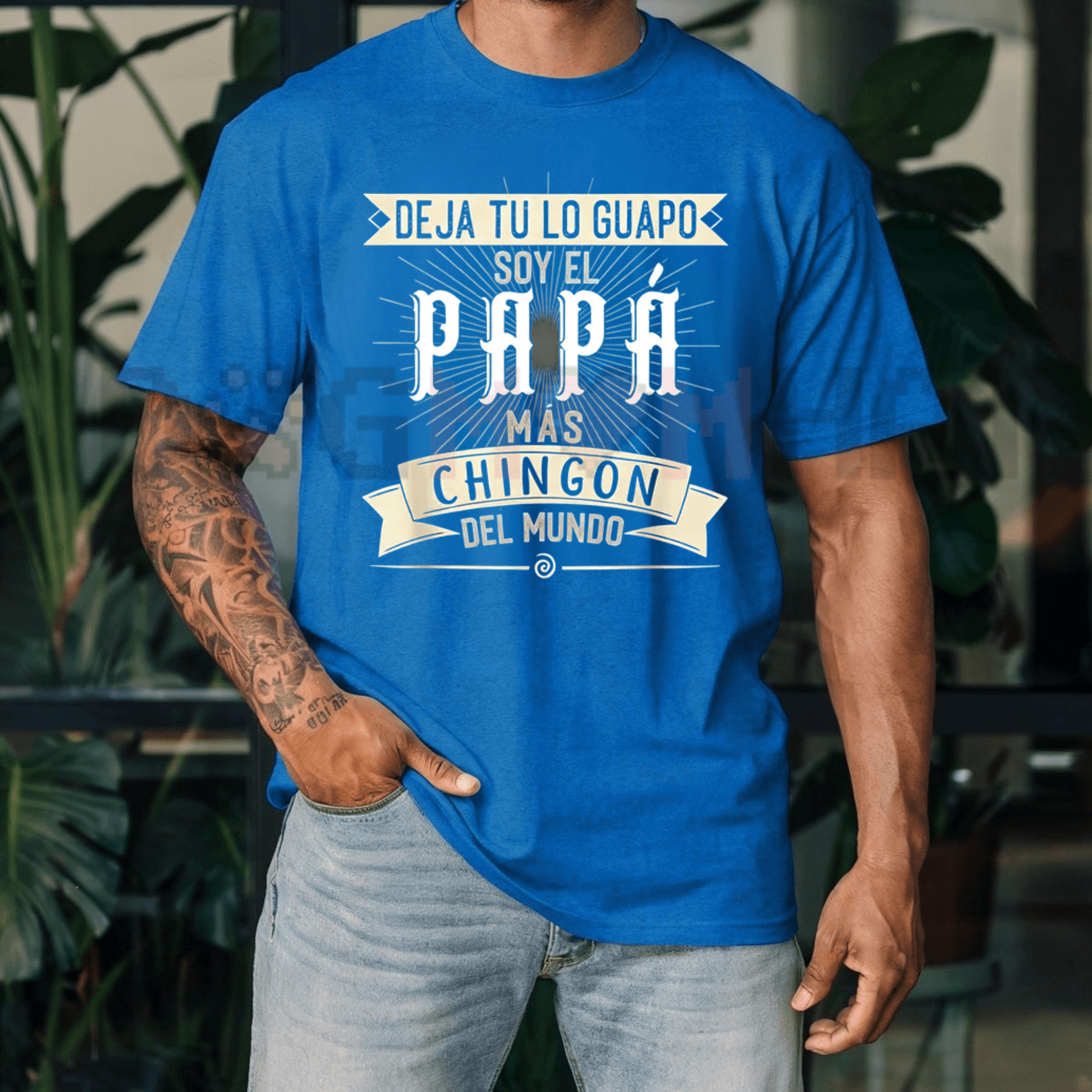 "Soy El Papá Más Chingón" T-shirt