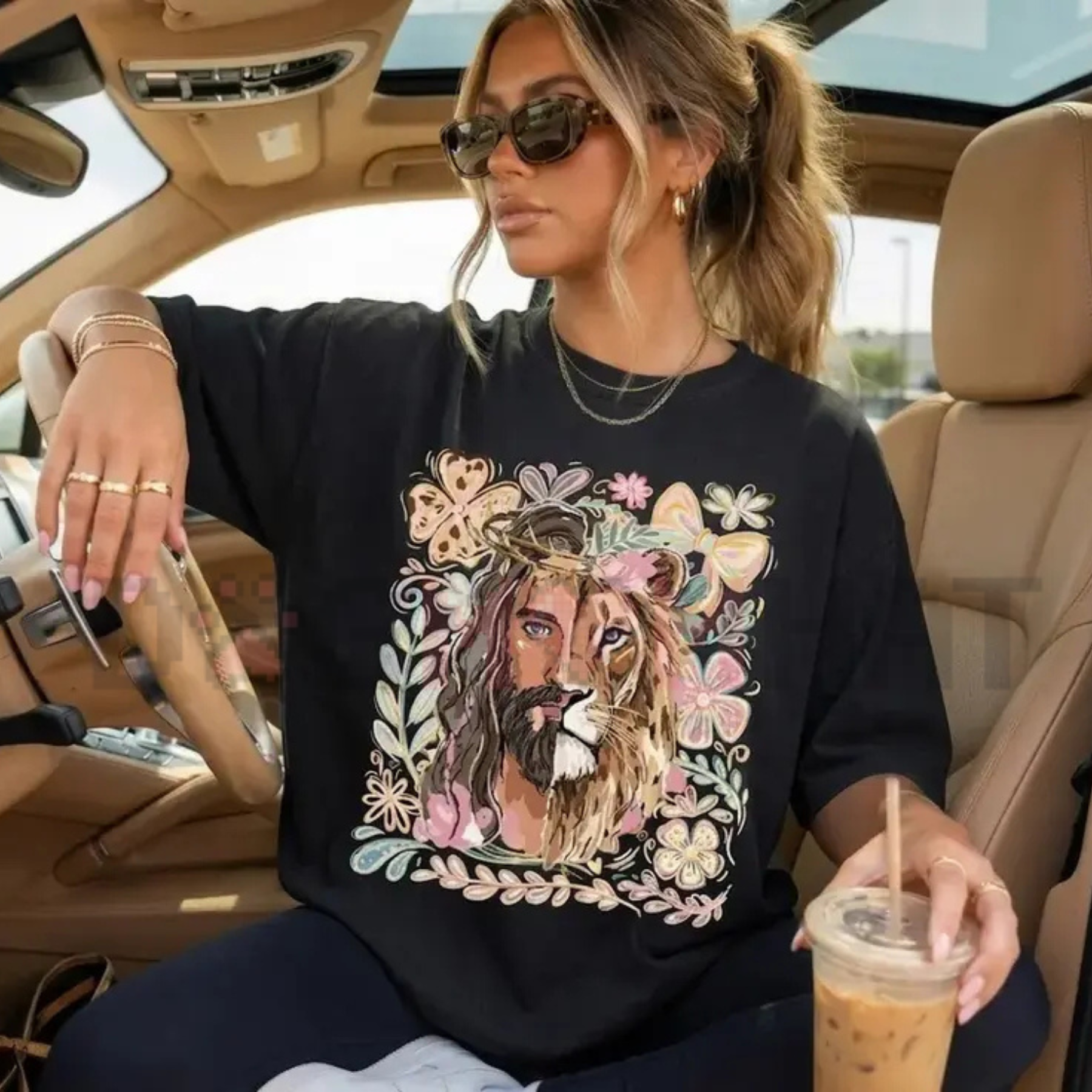 RodyThread "Lion of Judah" Aesthetic Christian T-Shirt