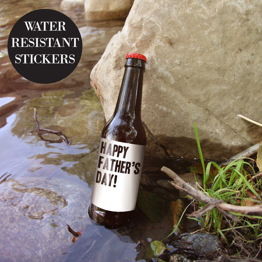 Father's Day Beer Labels, Pack of 6
