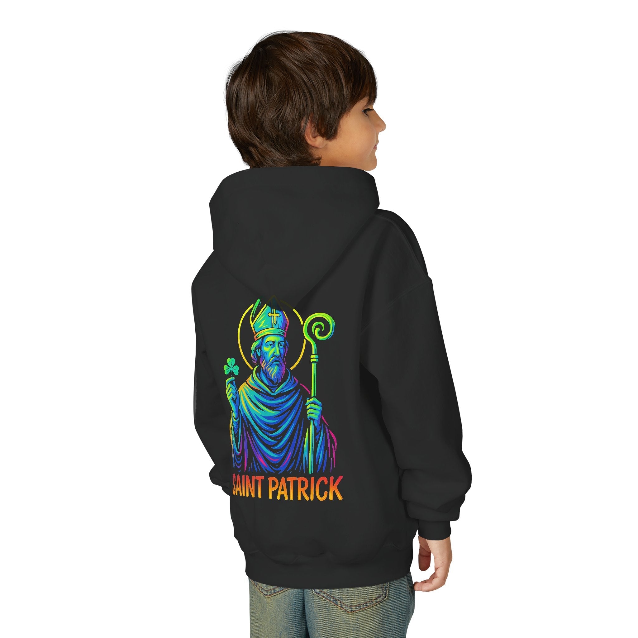 St. Patrick | Kids Catholic Hoodie | Apostle of Ireland