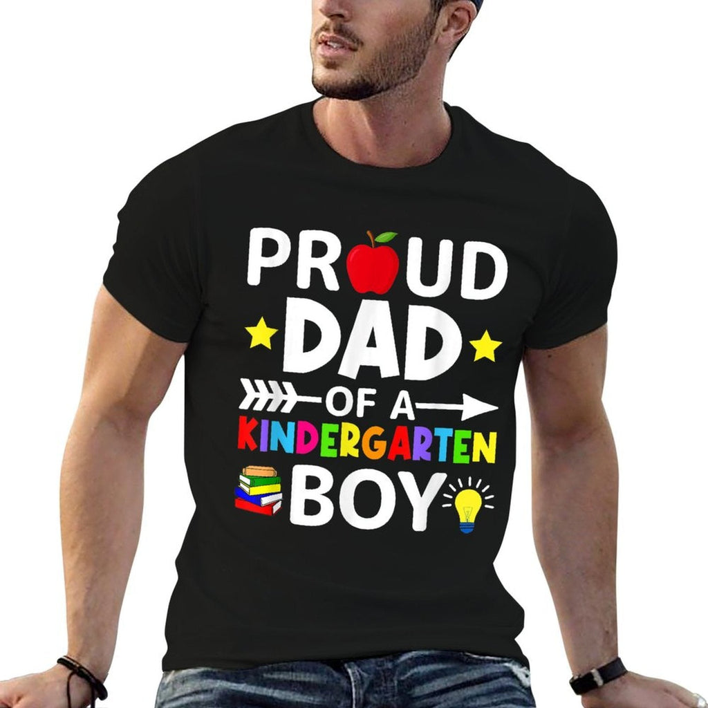 Mens Proud DAD Of A Kindergarten BOY  Breathable T-Shirt