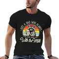 Just A Dad Who Always Came Back with The Milk Fathers Day  Stretchy T-Shirt