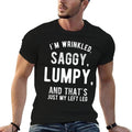 Saggy &amp; Lumpy Fifty 50th Birthday Gag Joke Father Gift Idea  Affordable Price T-Shirt