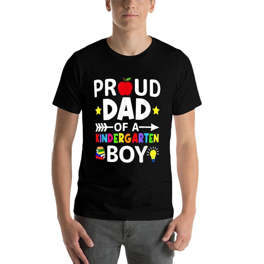 Mens Proud DAD Of A Kindergarten BOY  Breathable T-Shirt