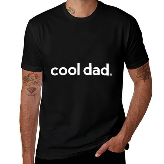 Dads for Dad  Cool Dad  Ideas for Fathers Day Funny  Ribbed Collar T-Shirt