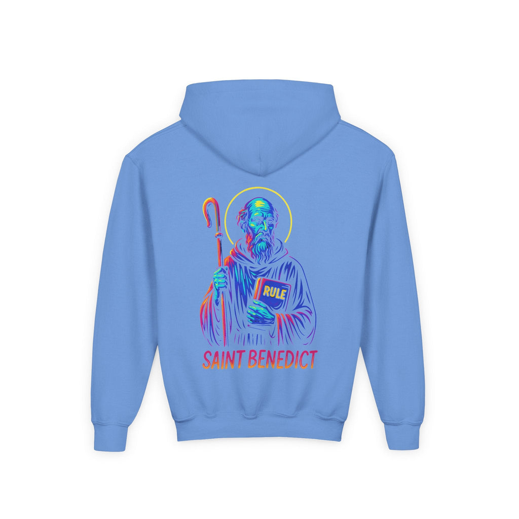 St. Benedict | Kids Catholic Hoodie | Ora et Labora