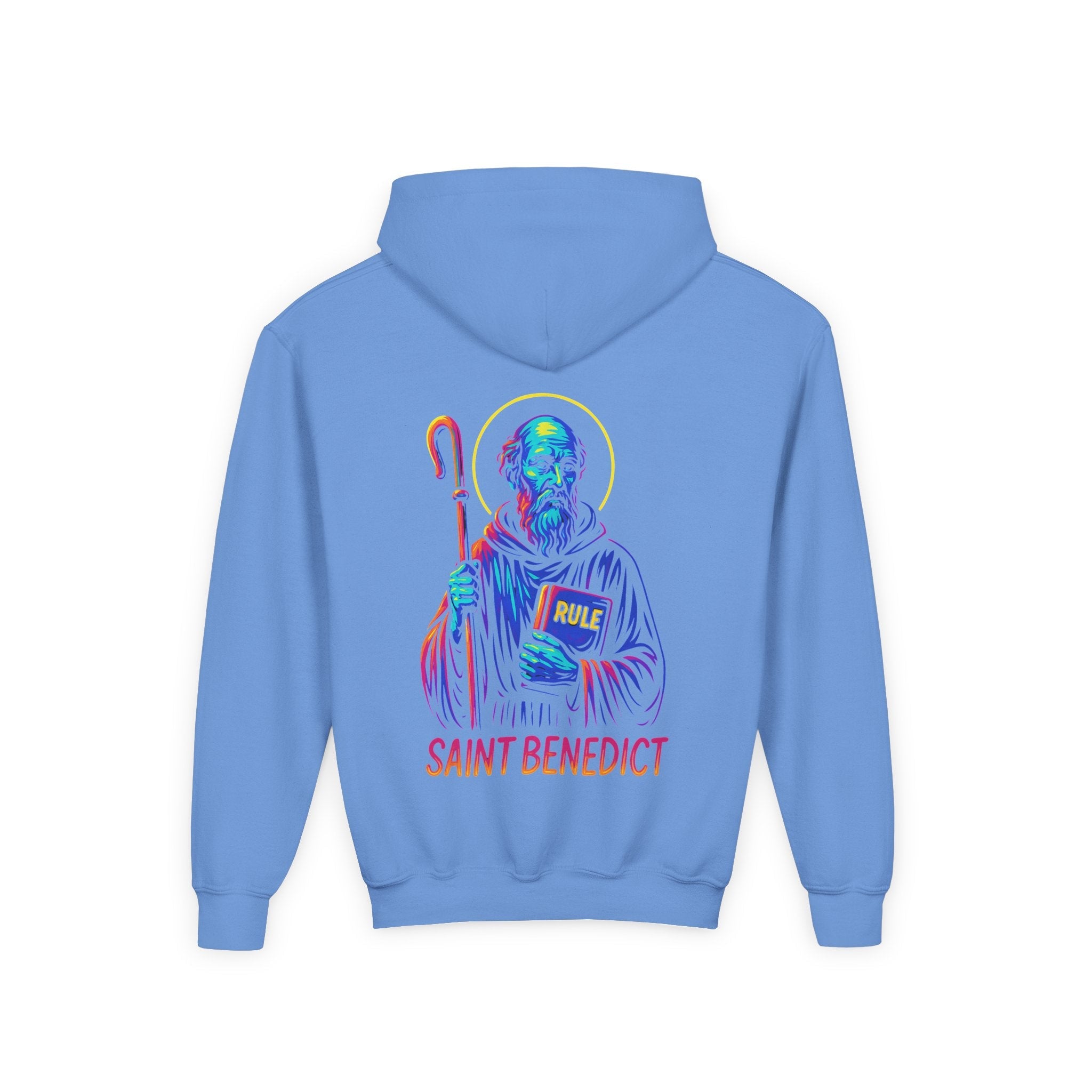St. Benedict | Kids Catholic Hoodie | Ora et Labora