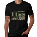 Fathers Day Gift from Grandkids Dad Grandpa Great Grandpa  Oversized Silhouette T-Shirt