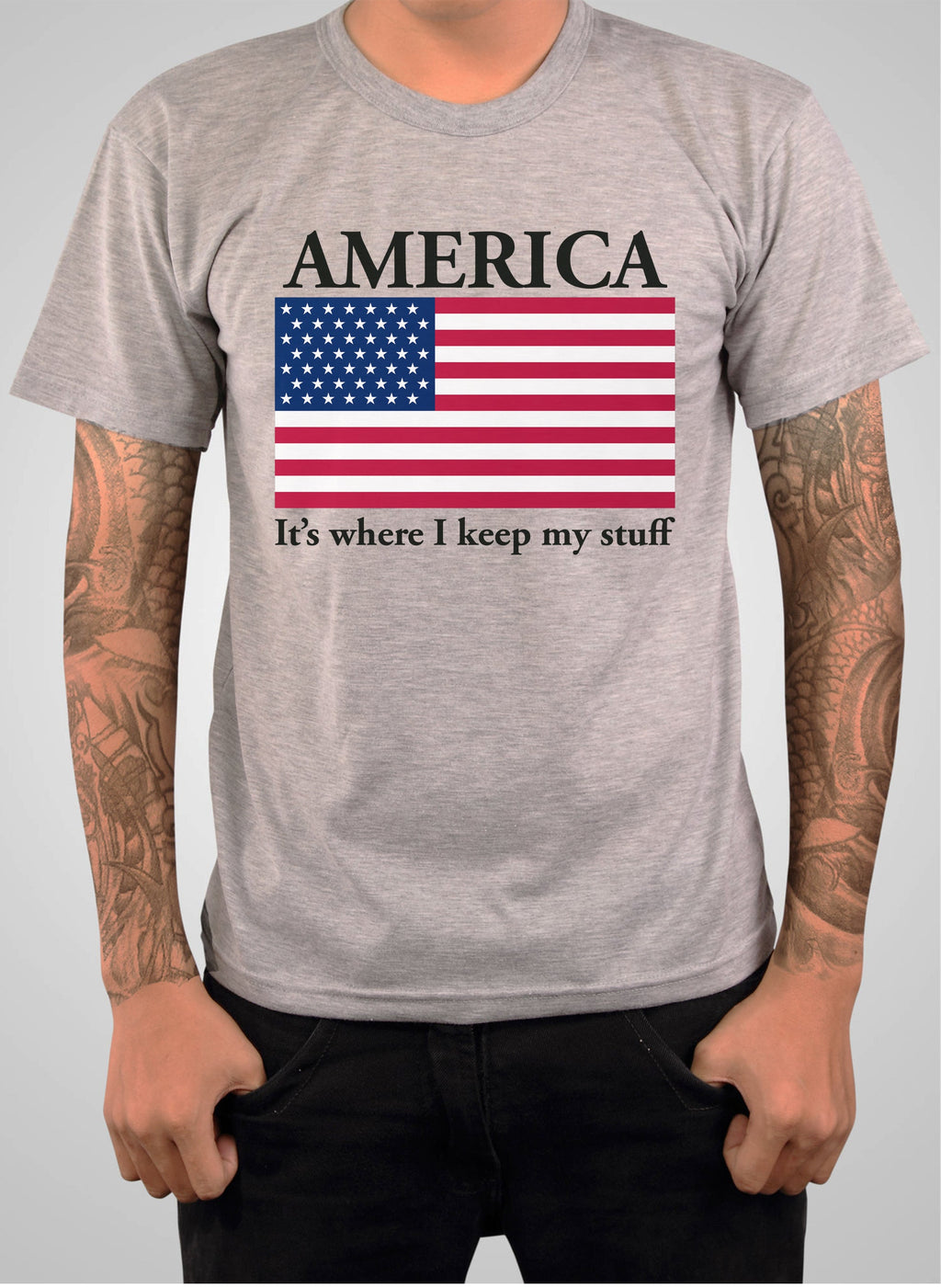America It's where I keep my stuff T-Shirt