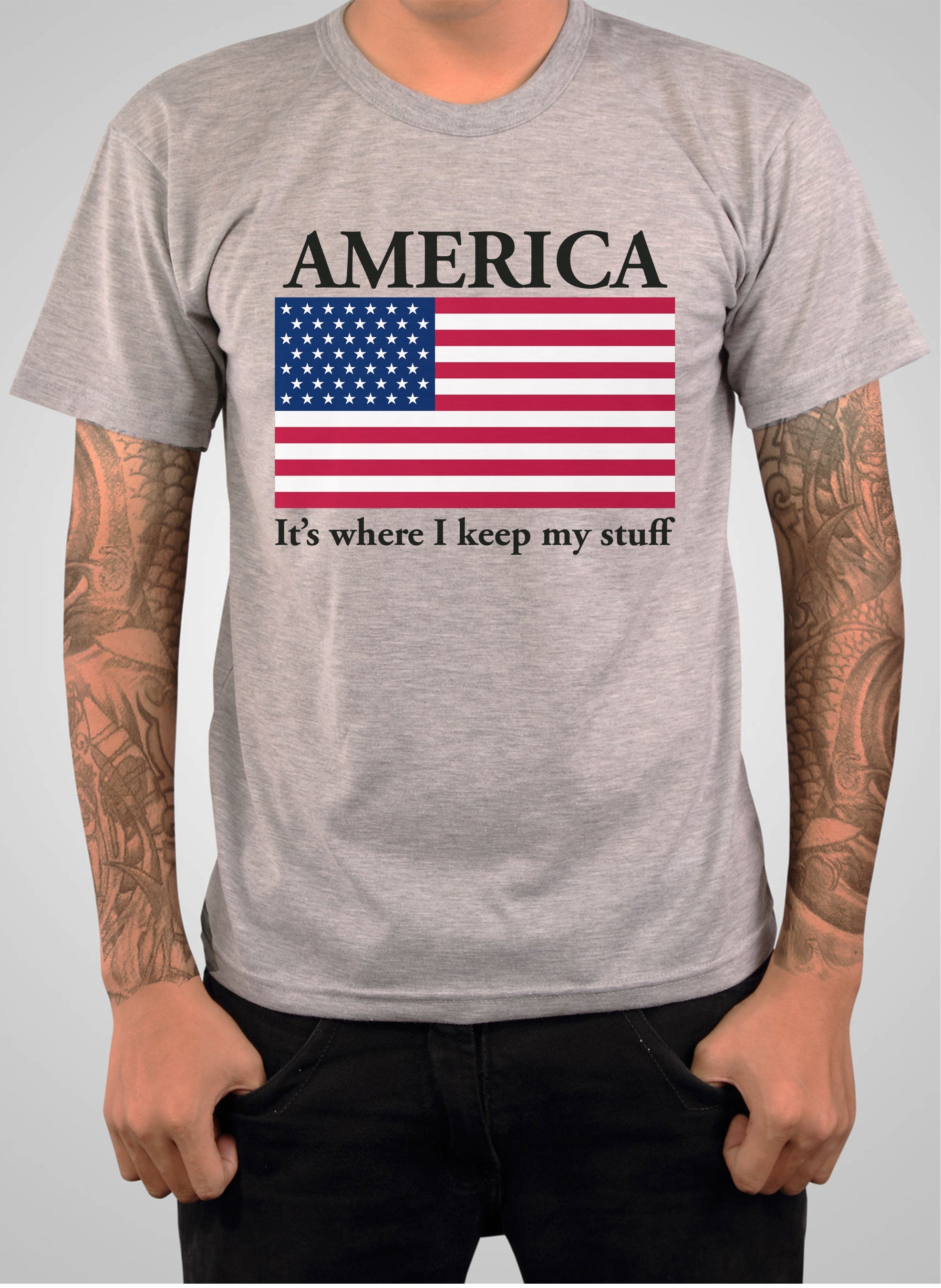 America It's where I keep my stuff T-Shirt