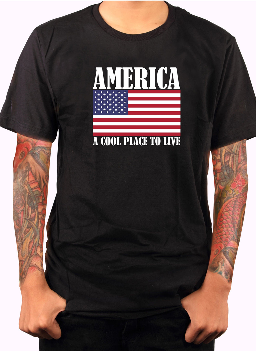 America A Cool Place To Live T-Shirt