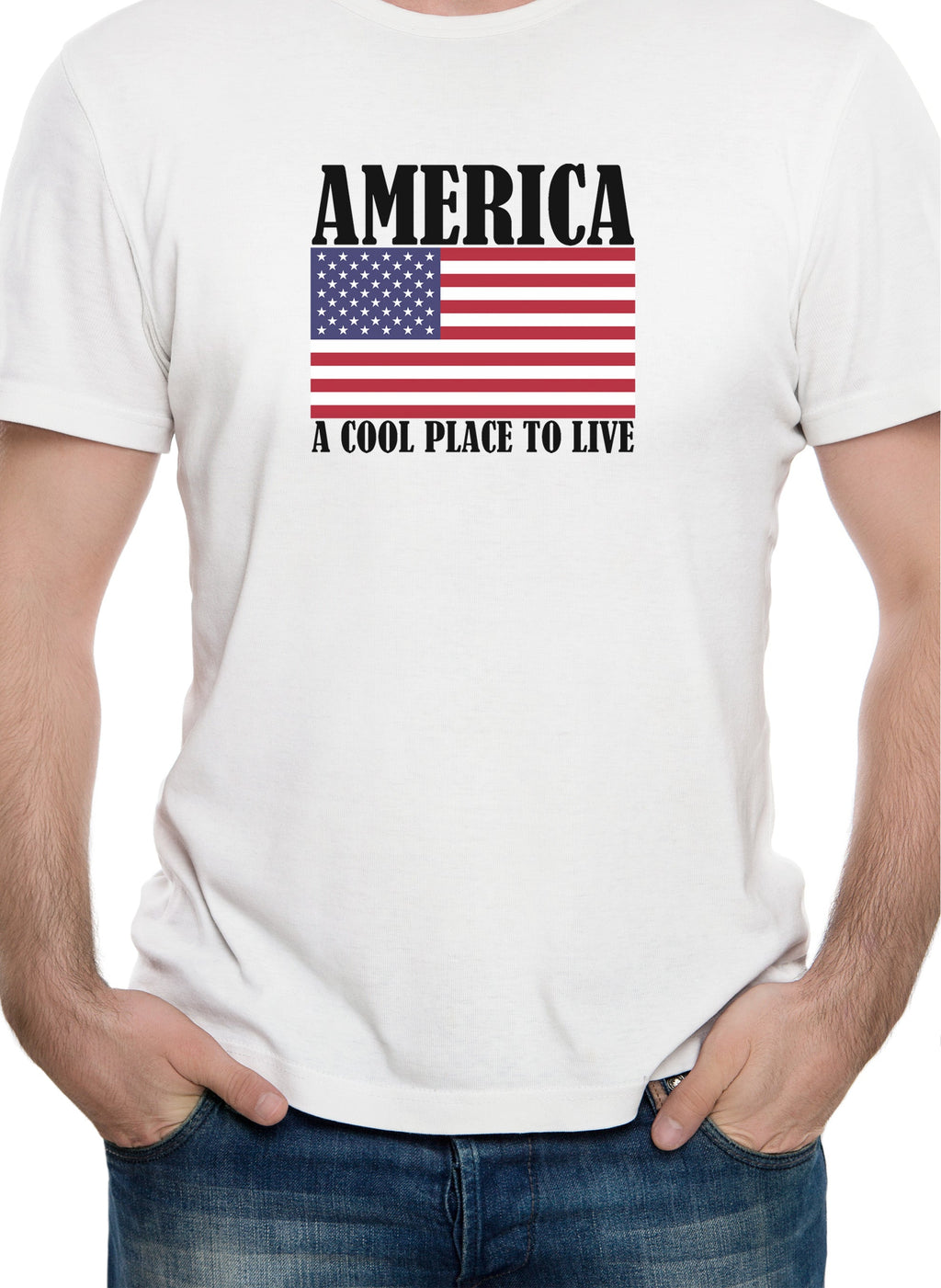 America A Cool Place To Live T-Shirt