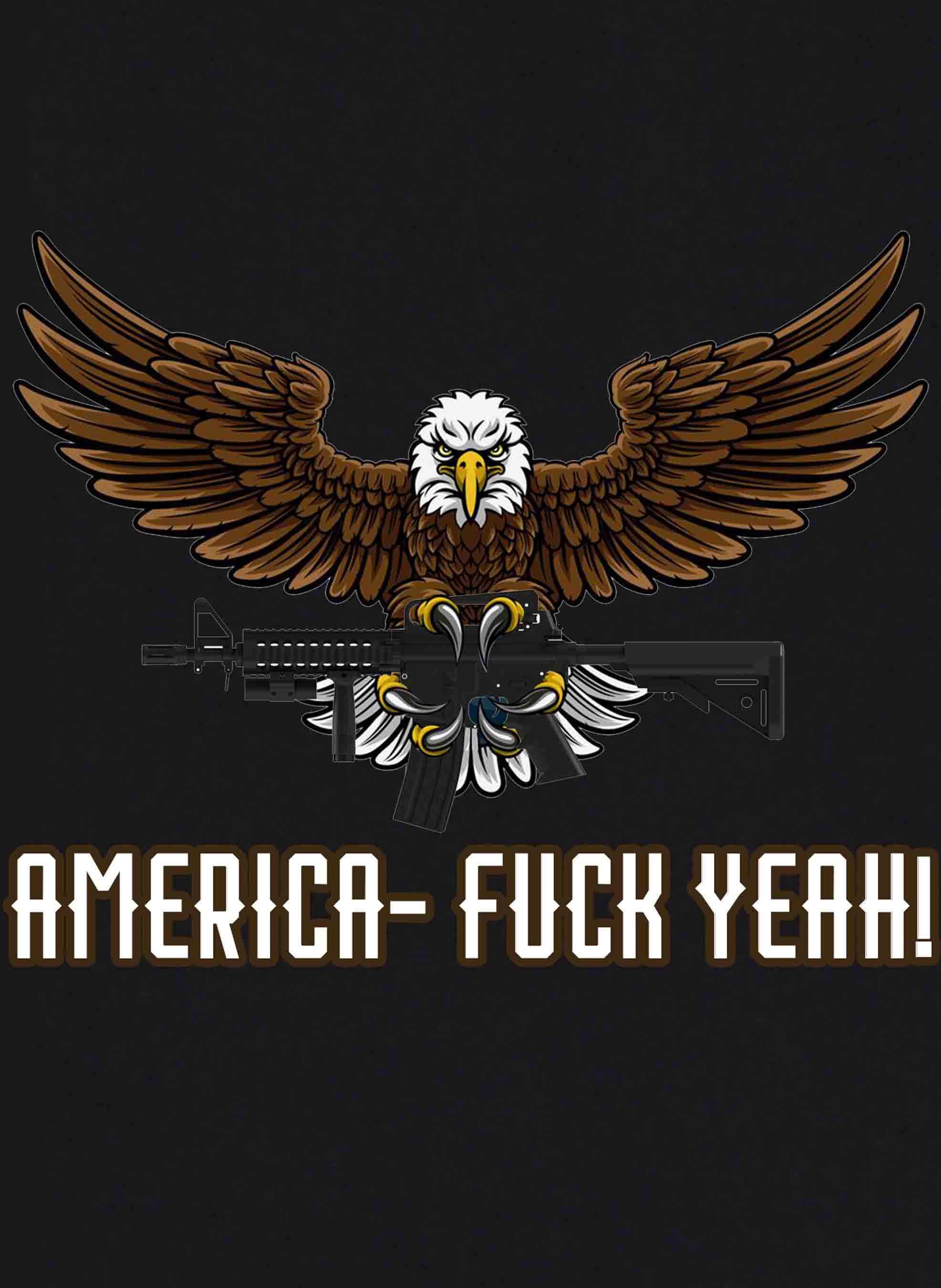 America - Fuck Yeah! Kids T-Shirt
