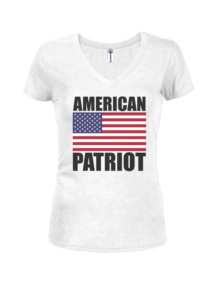 American Patriot Juniors V Neck T-Shirt