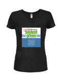 Miracle Food Juniors V Neck T-Shirt