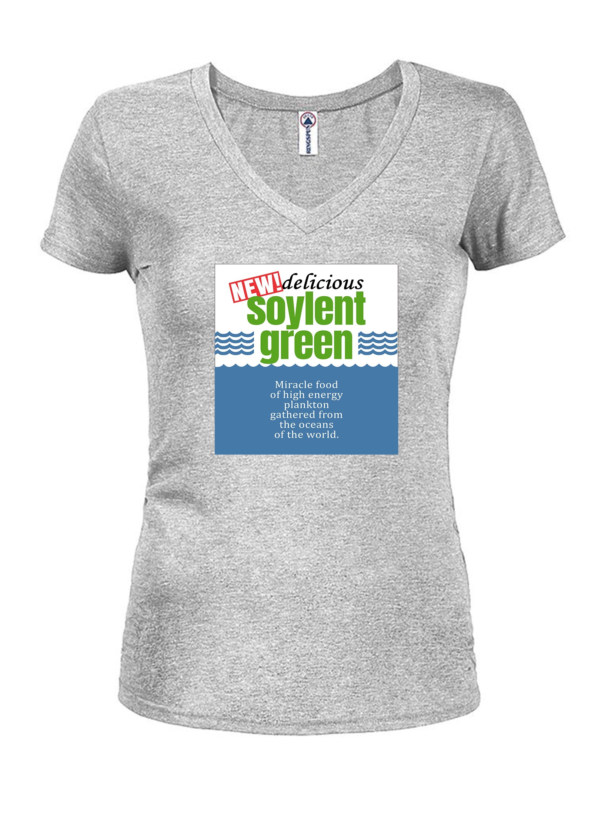 Miracle Food Juniors V Neck T-Shirt