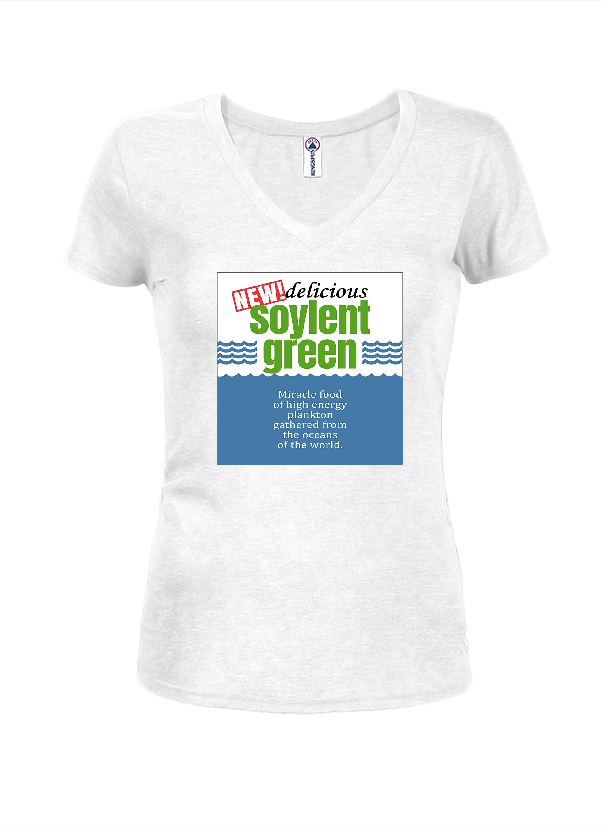 Miracle Food Juniors V Neck T-Shirt