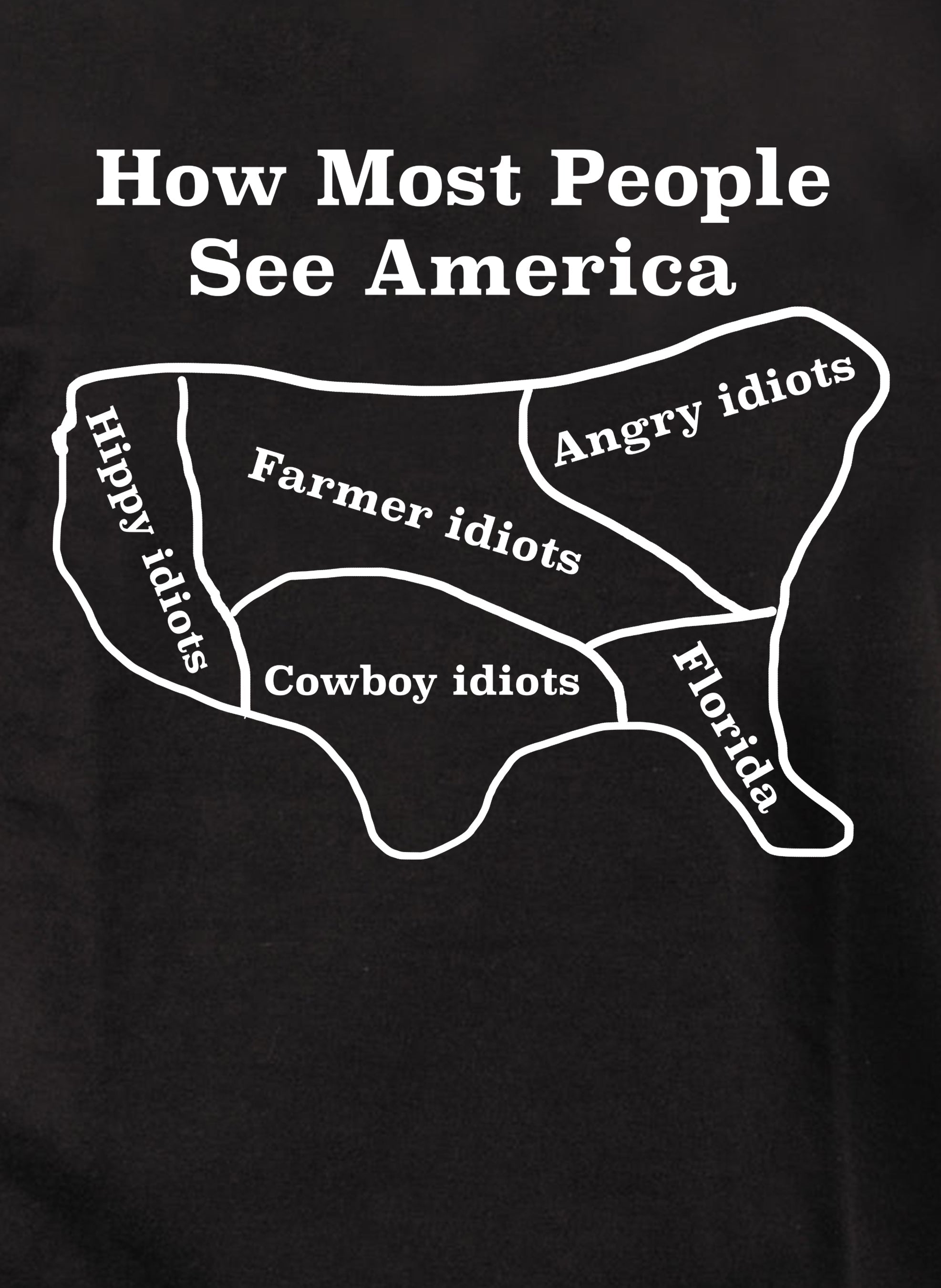 How Most People See America T-Shirt