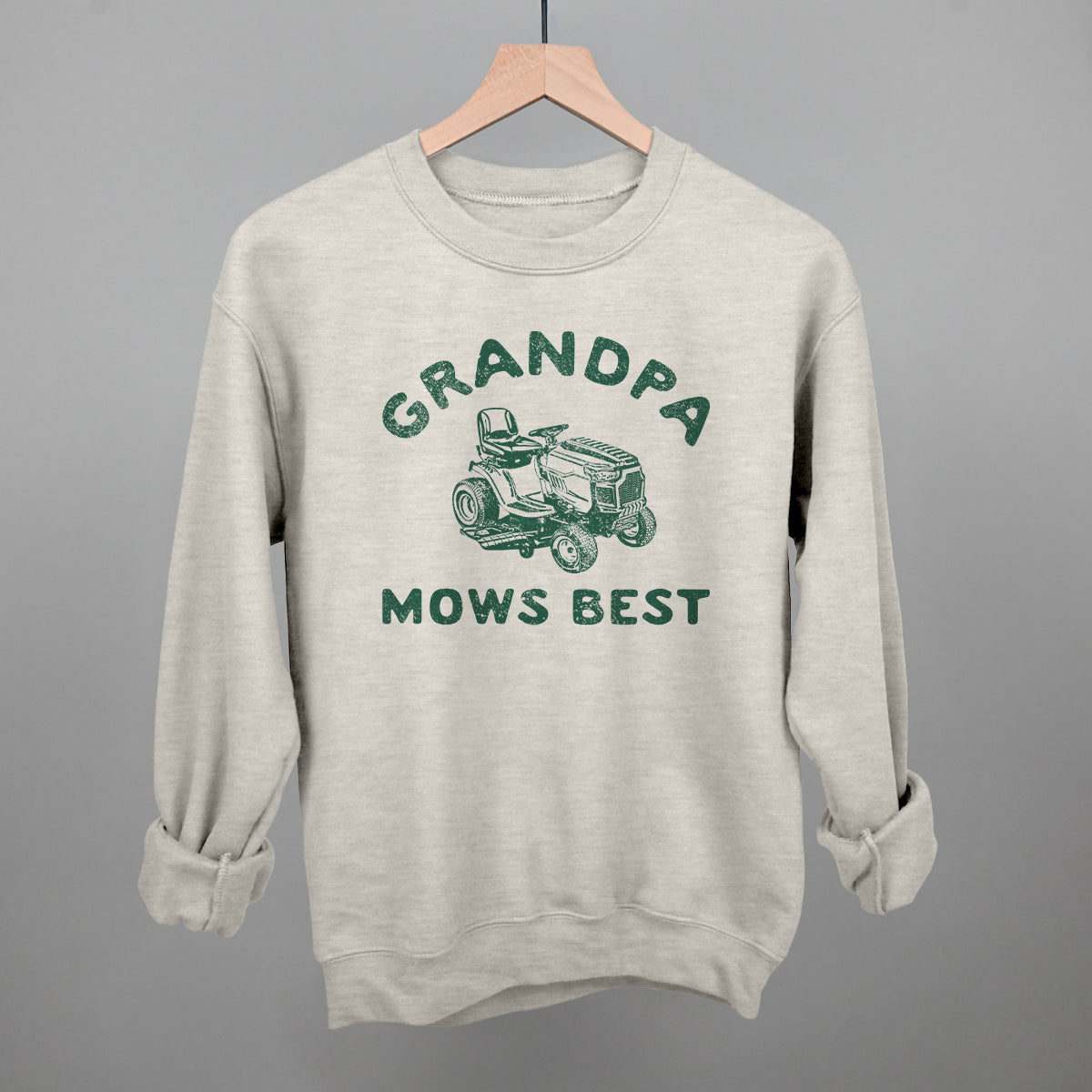 Grandpa Mows Best