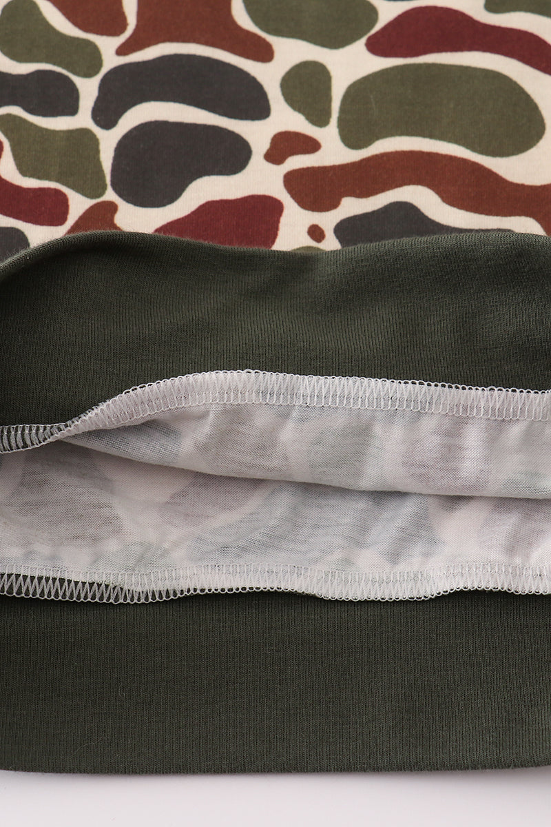 Camouflage sweatshirt