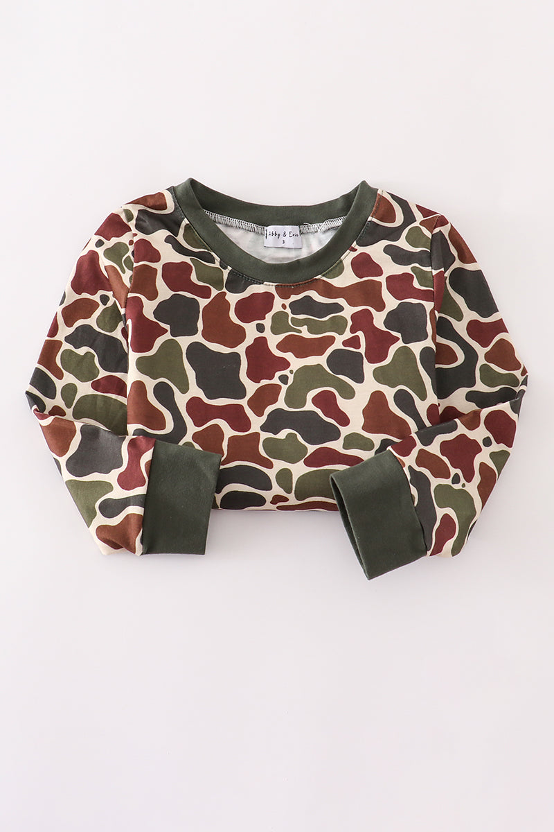 Camouflage sweatshirt