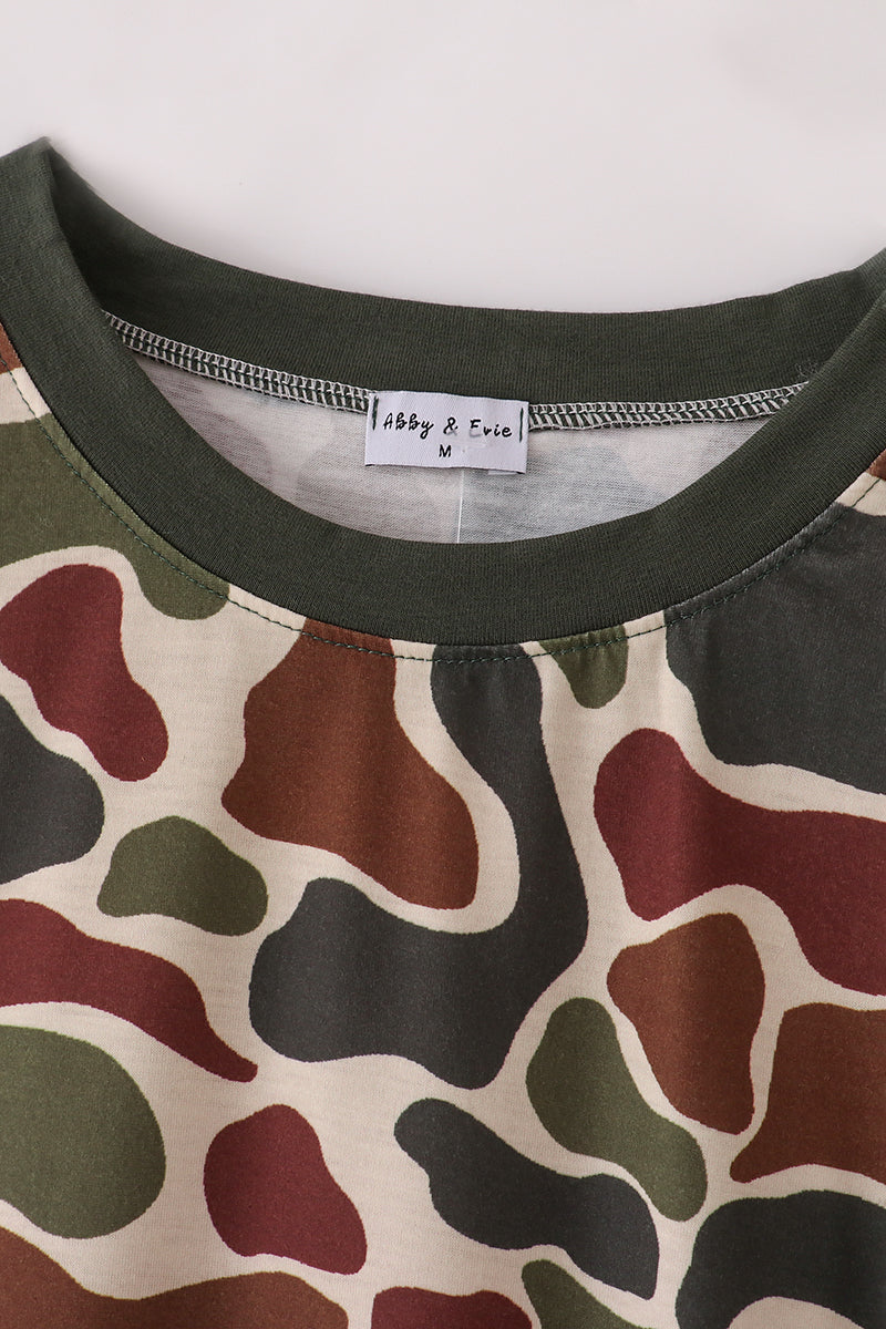 Camouflage sweatshirt