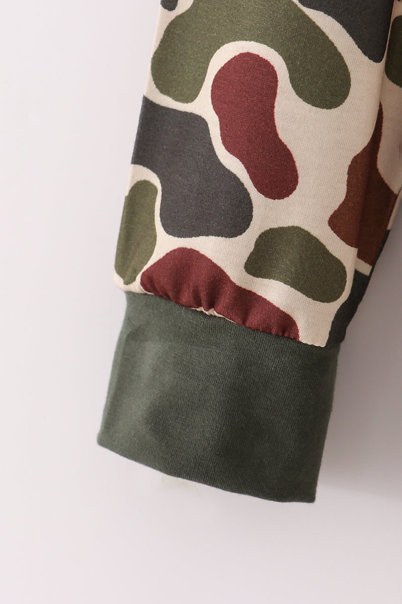 Camouflage sweatshirt
