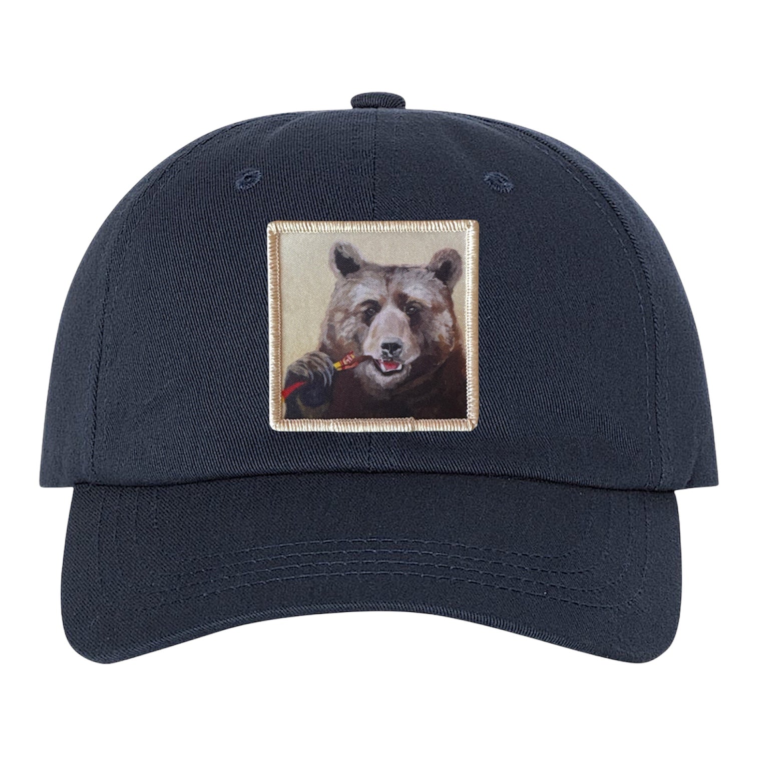 Eco-Washed Navy Dad Hat