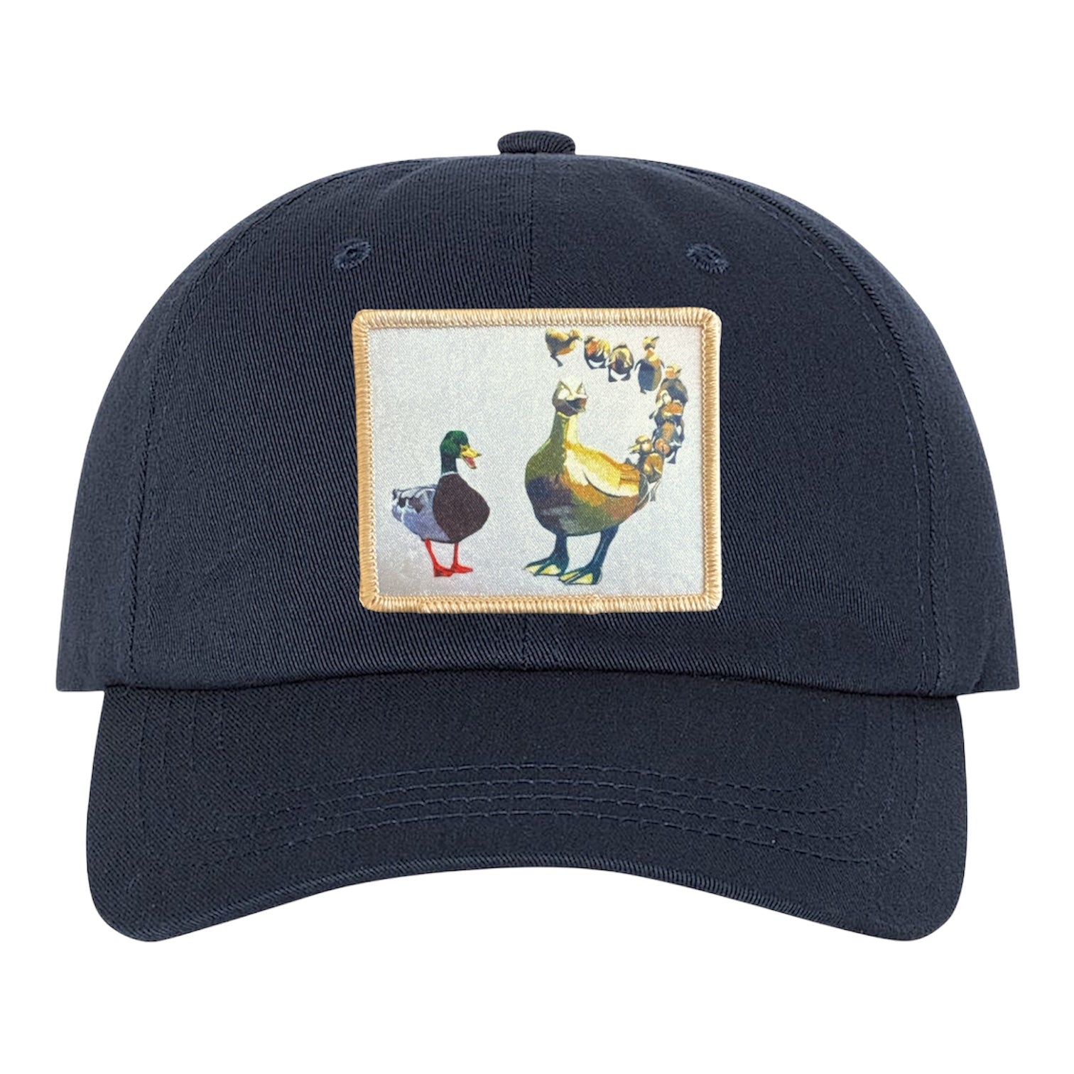 Eco-Washed Navy Dad Hat