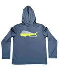 Saltwater Boys Company - UPF 50+ Hoodie Navy Boys Style