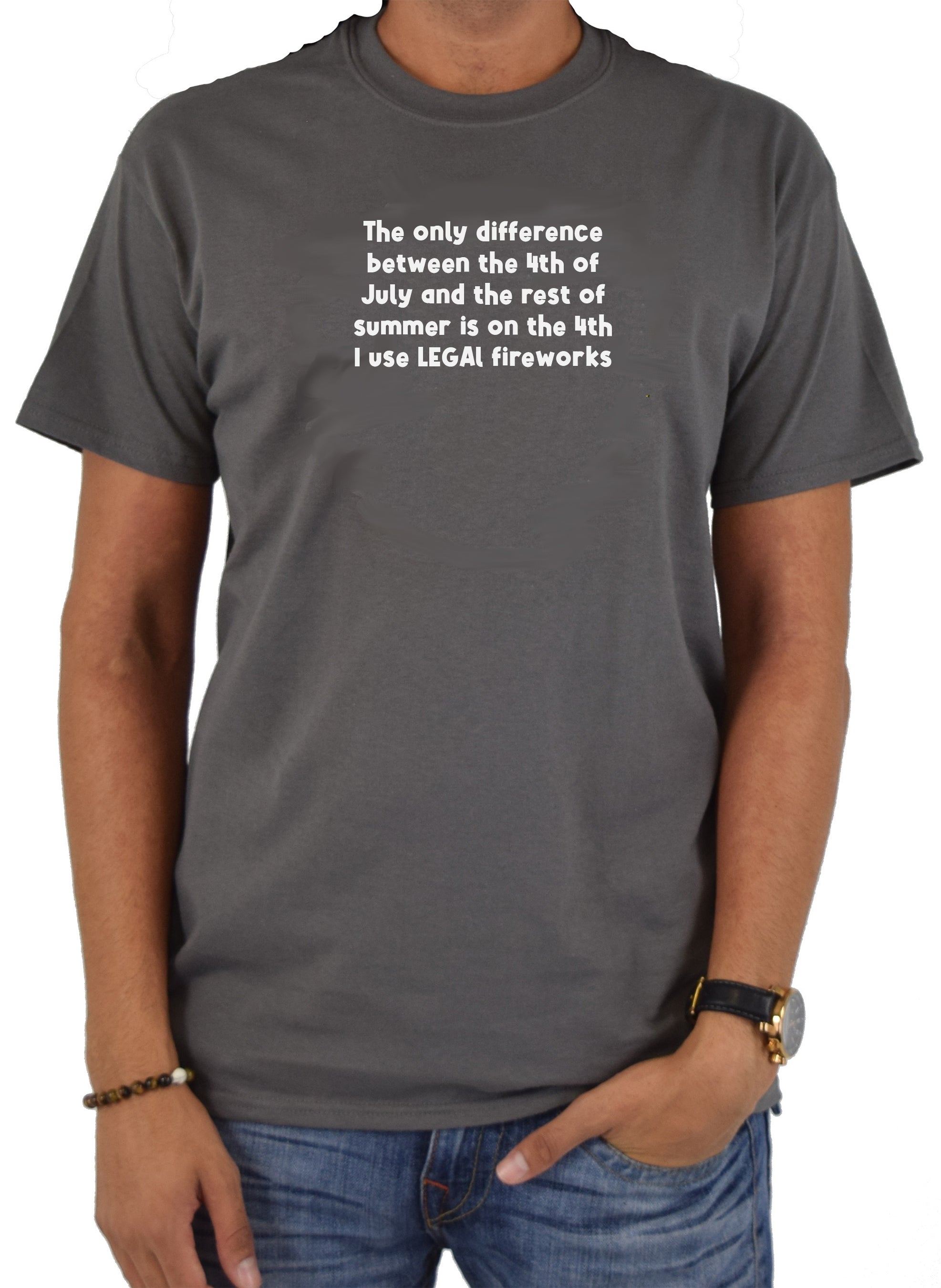 The only difference between the 4th of July T-Shirt