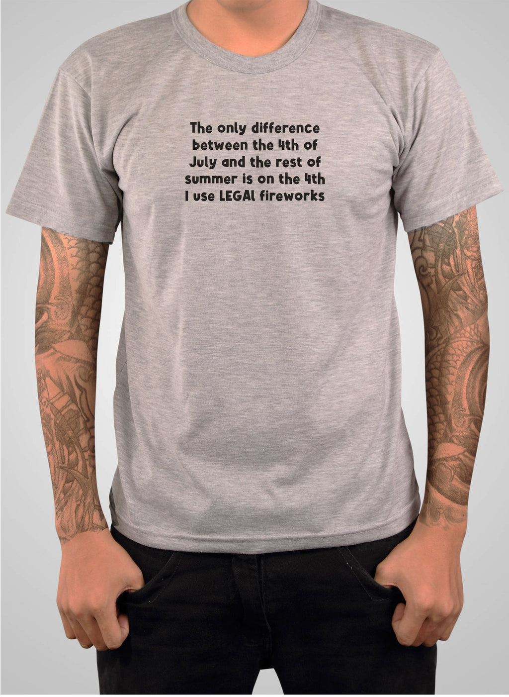The only difference between the 4th of July T-Shirt
