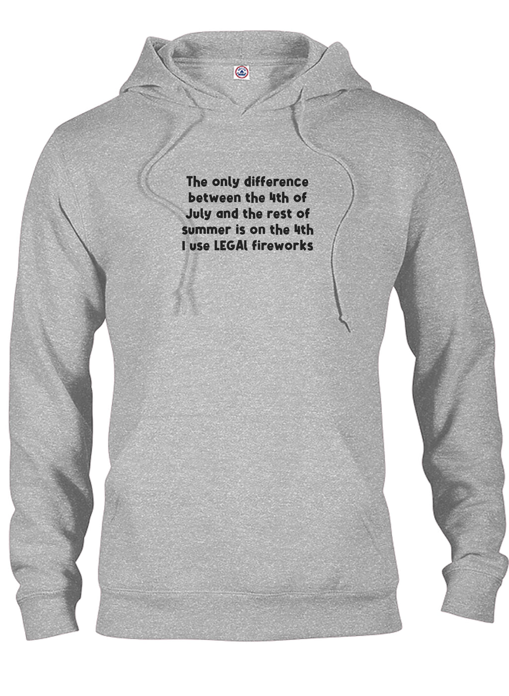 The only difference between the 4th of July T-Shirt