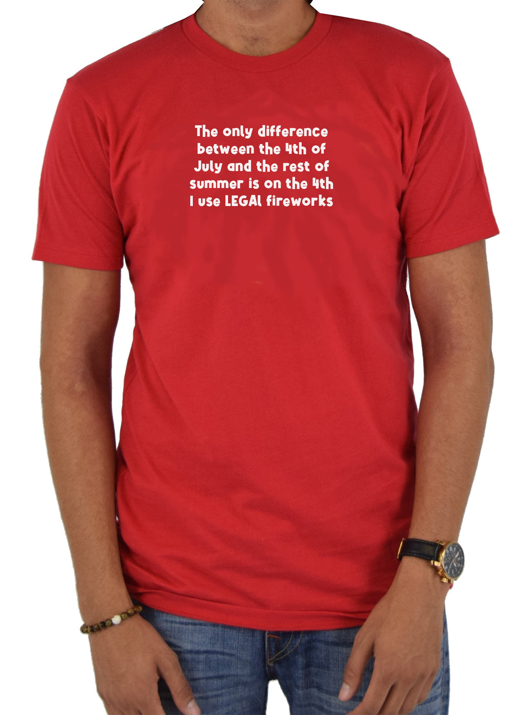 The only difference between the 4th of July T-Shirt