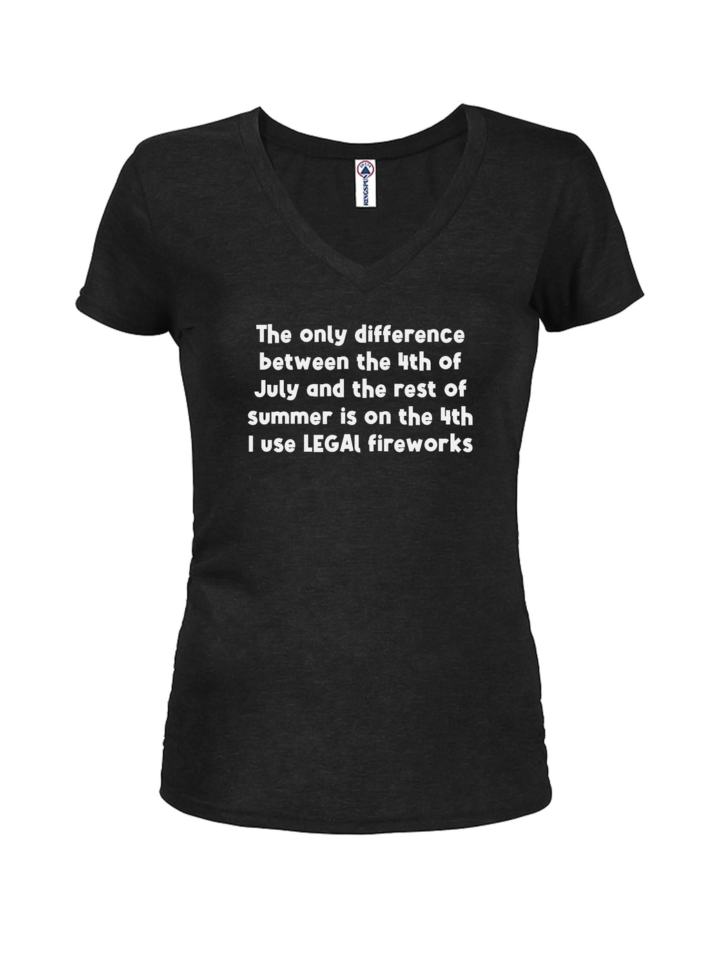 The only difference between the 4th of July T-Shirt