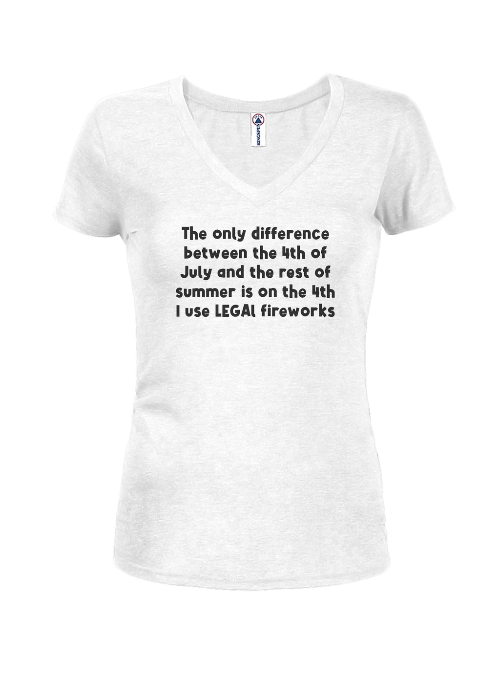 The only difference between the 4th of July T-Shirt