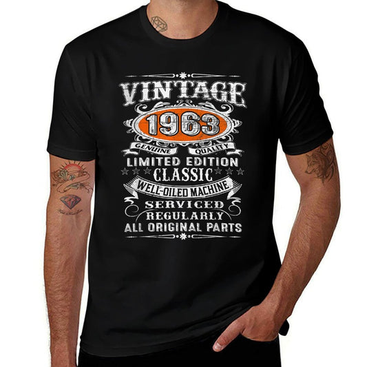 Mens Vintage 1963 Limited Edition Classic 60th Birthday  Classic T-Shirt